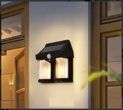 FELINAR SOLAR CU 2 LED-URI
