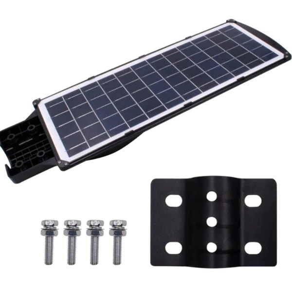 Lampa Stradala Cu Incarcare Solara VELORA, Panou Solar Integrat,  Putere Mare + Stalp De Sustinere CADOU + Acesorii+Lampa Solara 100x Led CADOU
