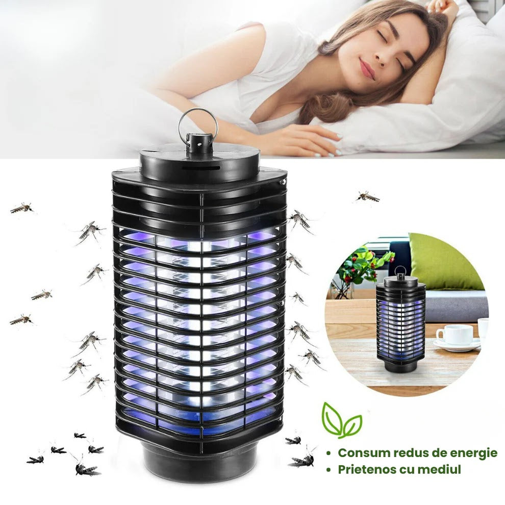 SET 1+1 LAMPA UV ANTI INSECTE