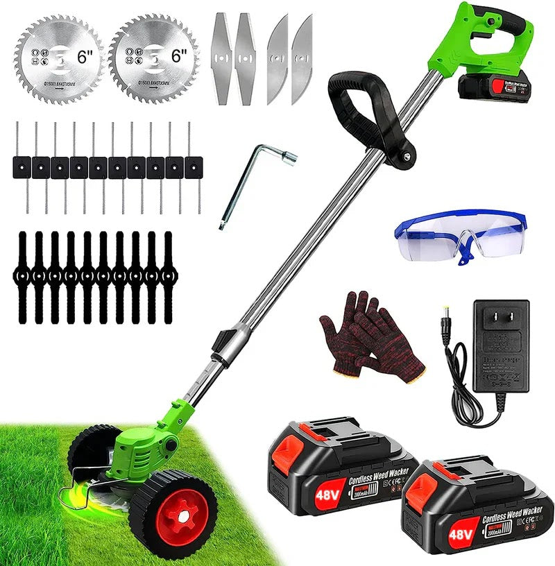 MOTOCOASA ELECTRICA CU ROTI 1000W + 10 accesorii cadou