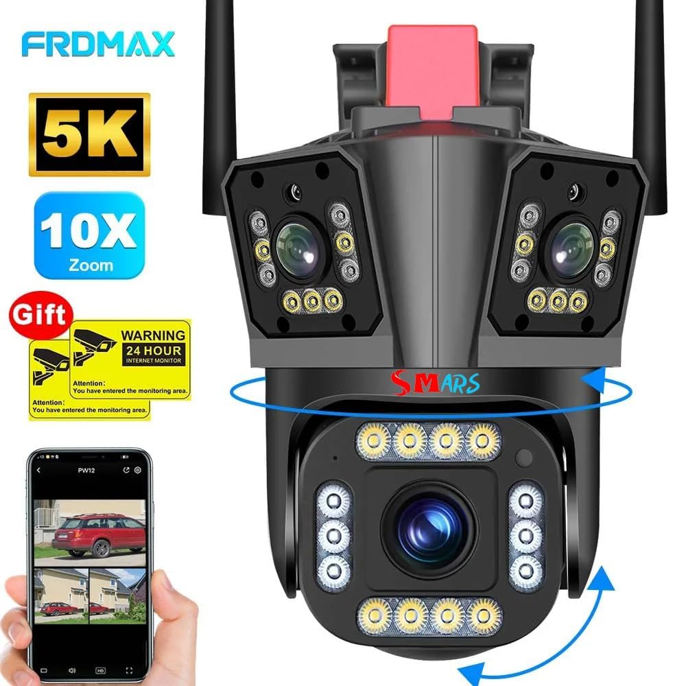 Camera de Securitate 4G Rotativa Full HD 5 MP