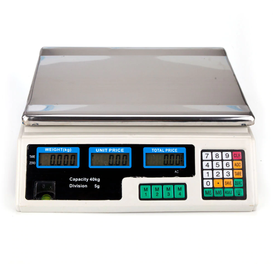 Cantar electronic, capacitate maxim 40 kg