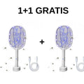 1+1 GRATIS Paleta electrica anti-insecte, incarcare USB