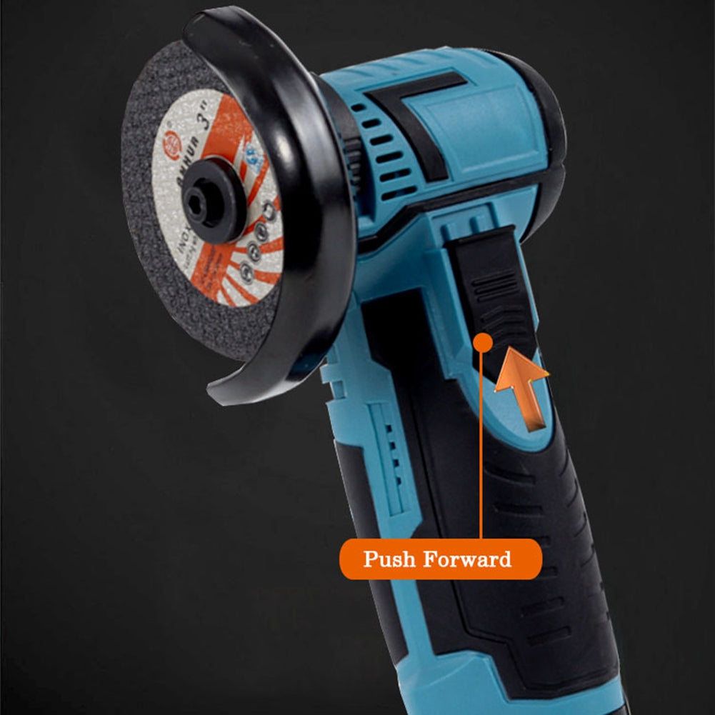 Mini Polizor Unghiular Flex Electric 48 v cu 2 Acumulatori, 6 Discuri Incluse