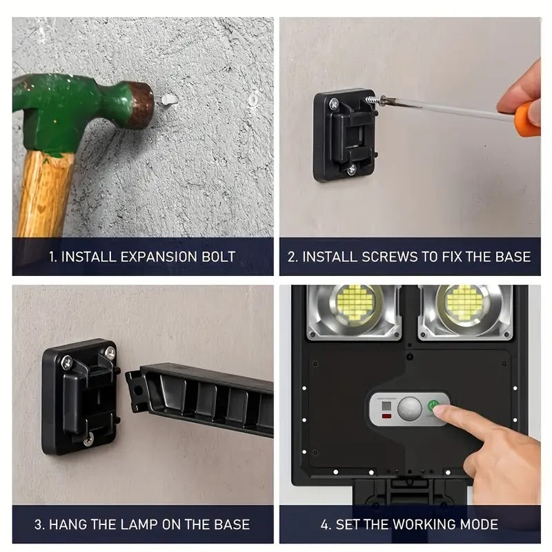 Lampa solară stradală 3000W  70 CM W789B-6