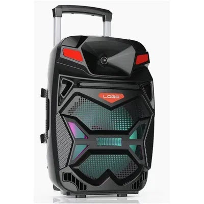 Boxa SUPER-BASS Portabila Bluetooth Activa Karaoke Cu Doua Microfoane