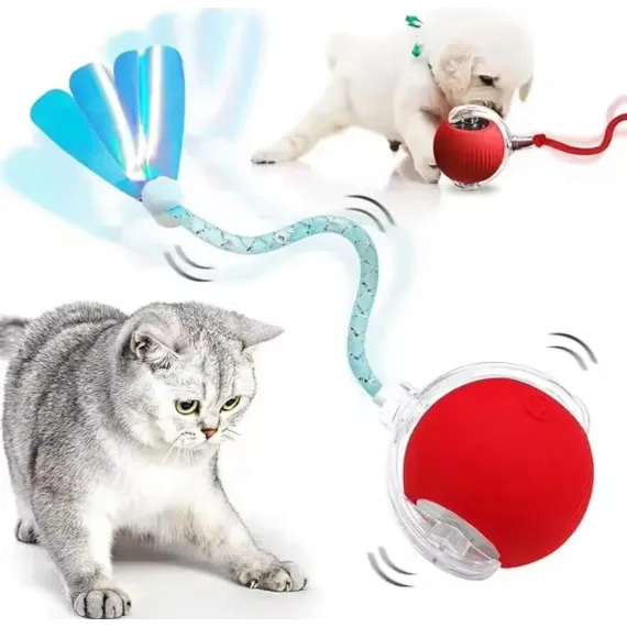 🐾 Jucărie Interactivă pentru Animale – Activare la Atingere