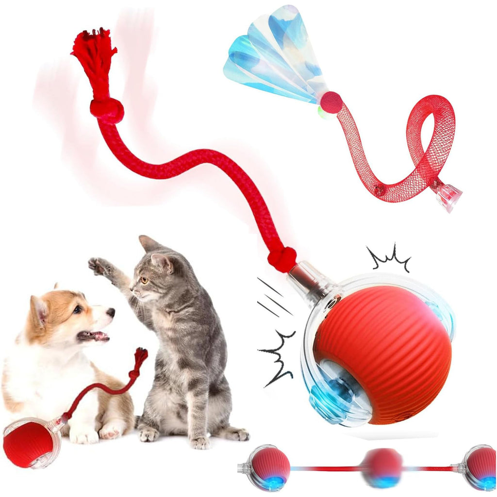 🐾 Jucărie Interactivă pentru Animale – Activare la Atingere