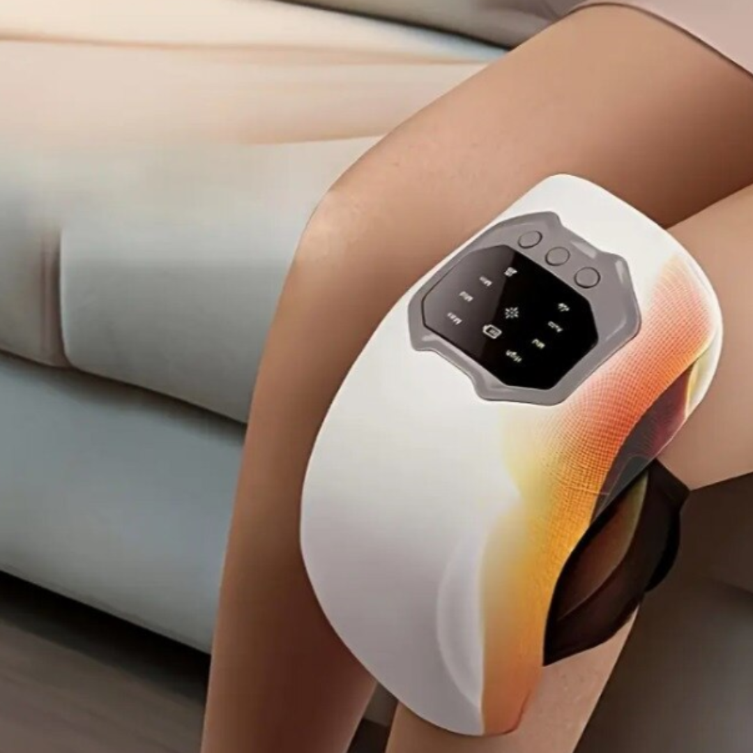 Aparat de masaj pentru genunchi cu functie de Incalzire si control tactil, Dispozitiv de Relaxare