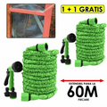 1+1 GRATIS Furtun De Gradina Expert Garden Extensibil Si Rezistent 2 x 60M
