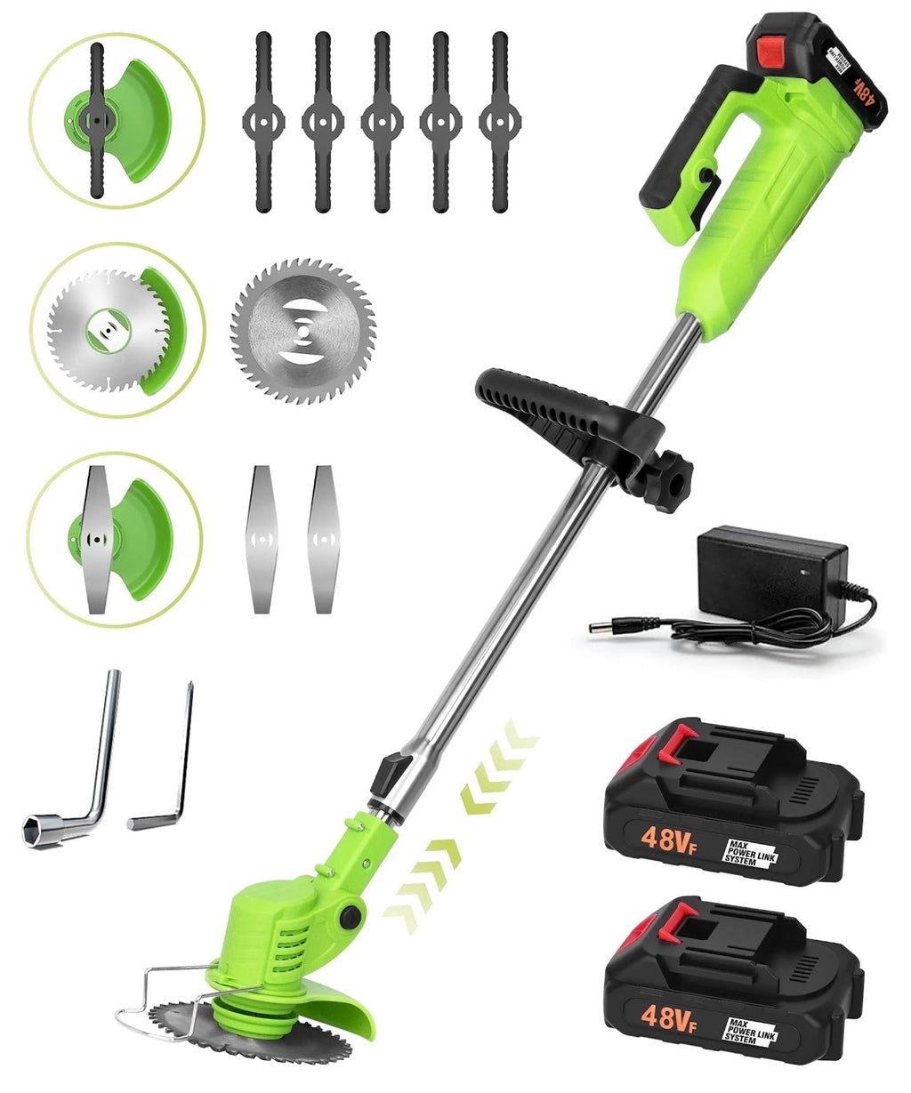 MOTOCOASA ELECTRICA CU ROTI 1000W + 10 accesorii cadou