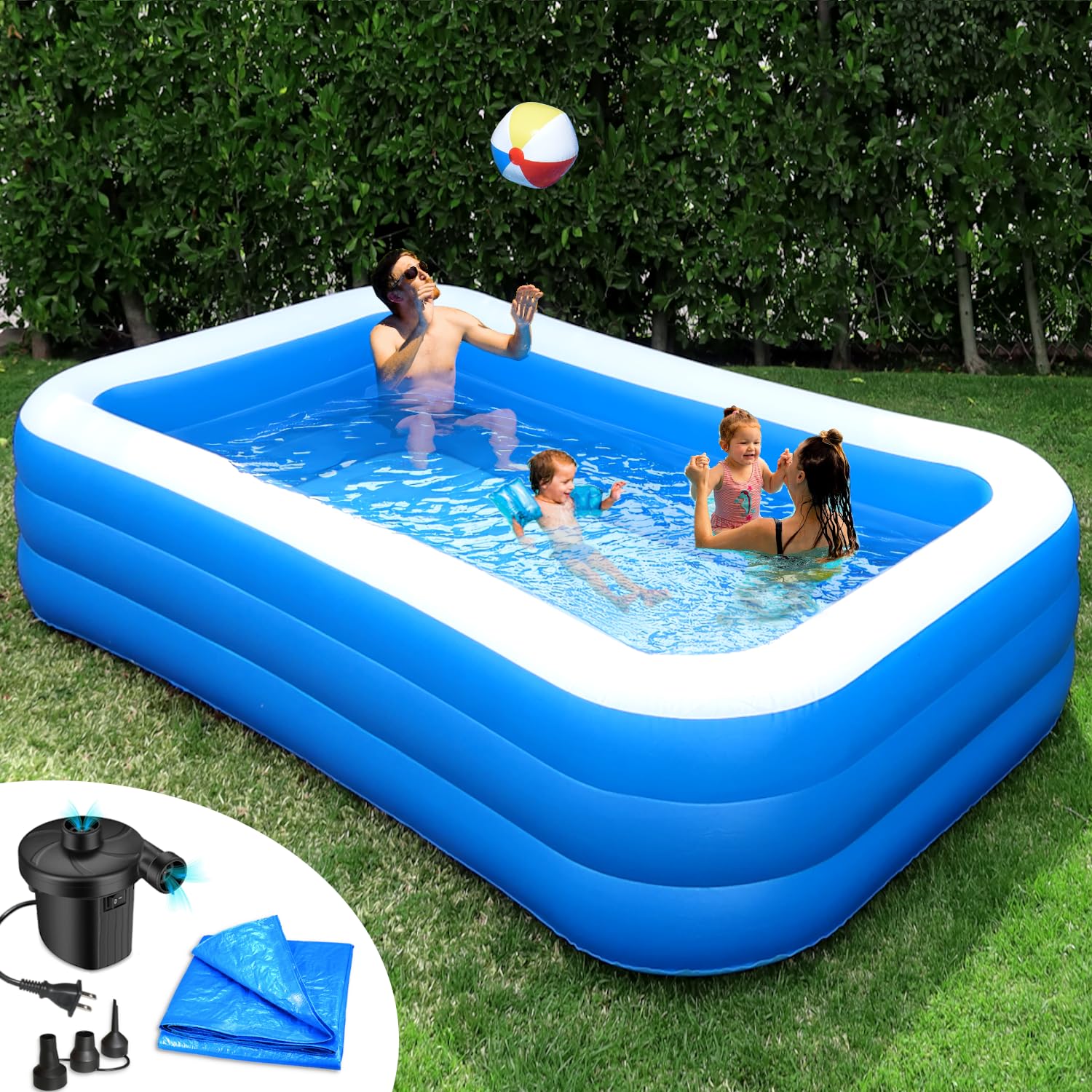 Piscina Gonflabila Albastra 200CM