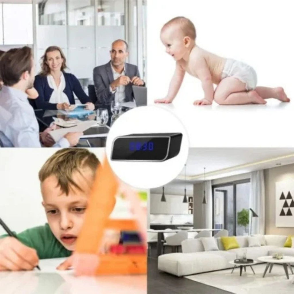 Camera WI-FI ascunsa in ceas desteptator