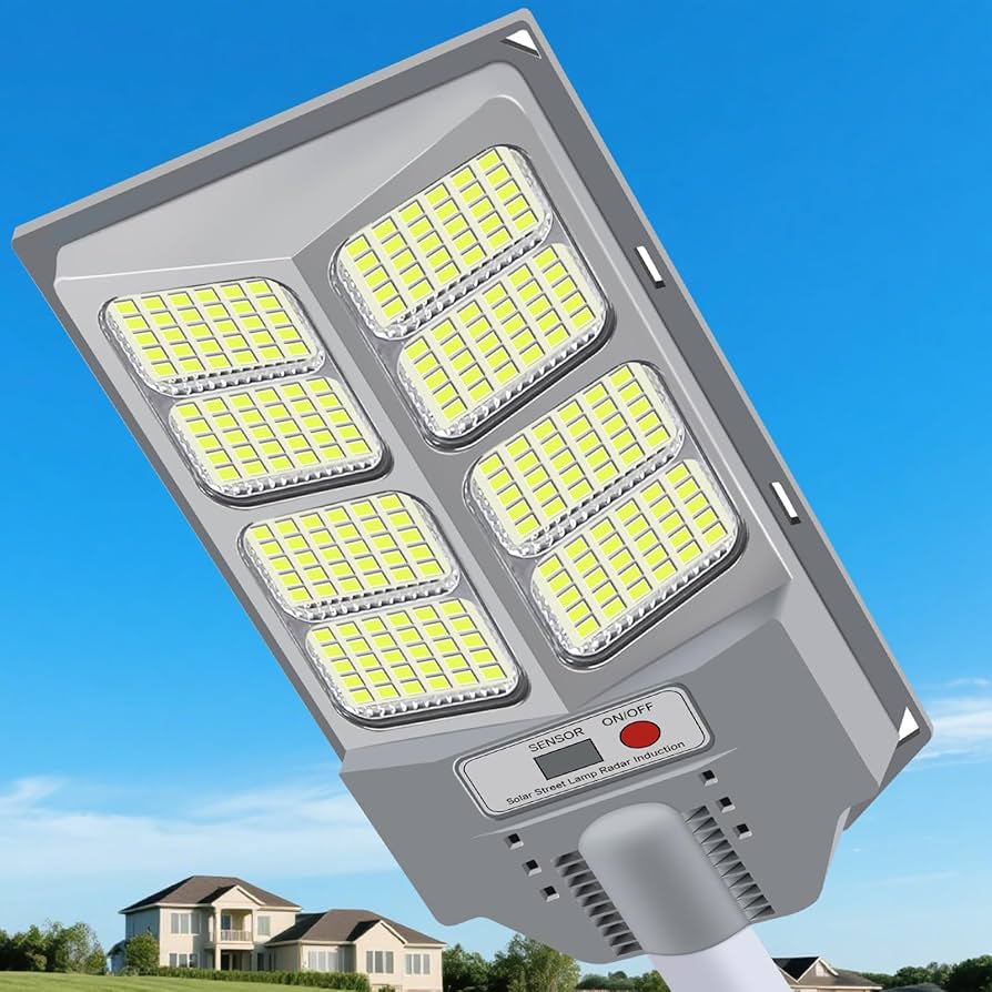 Lampa Solară 800W Stradală  cu Telecomanda