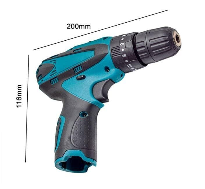 Masina de gaurit si insurubat (BORMASINA), 48V cu 2 acumulatori + INCARCATOR, 24 de accesorii si cutie de depozitare