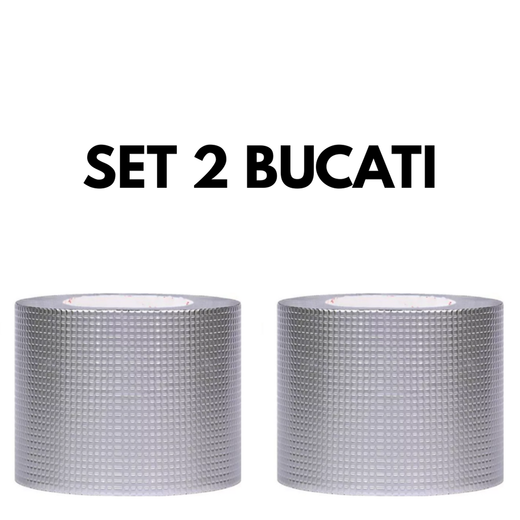 Set 2 benzi adezive durabile din cauciuc butilic, rezistente la apă, aderență sporita