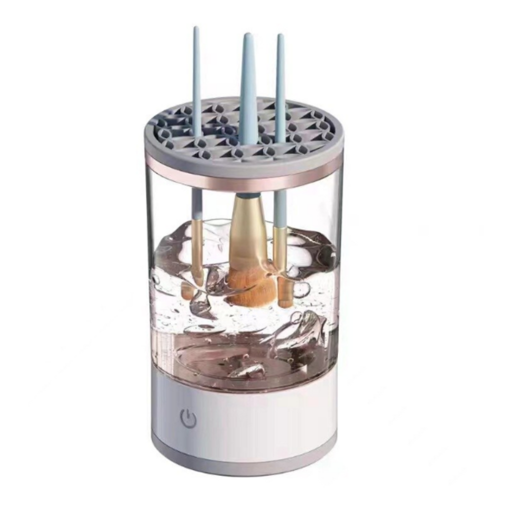 PACHET: Placa de indreptat parul 2 in 1 + Dispozitiv electric de curatare pensule machiaj