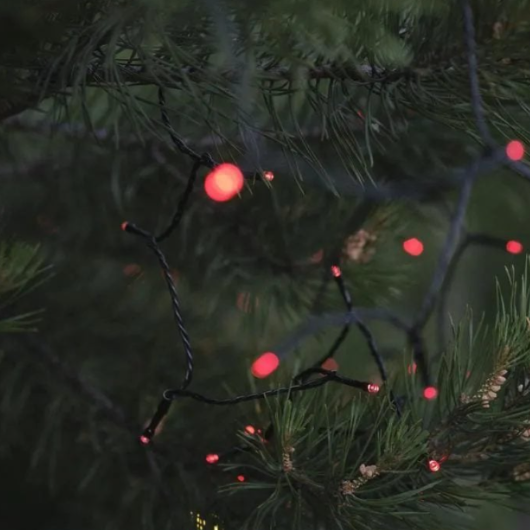 Instalatie Craciun de 20 metri, ROSU, consum redus