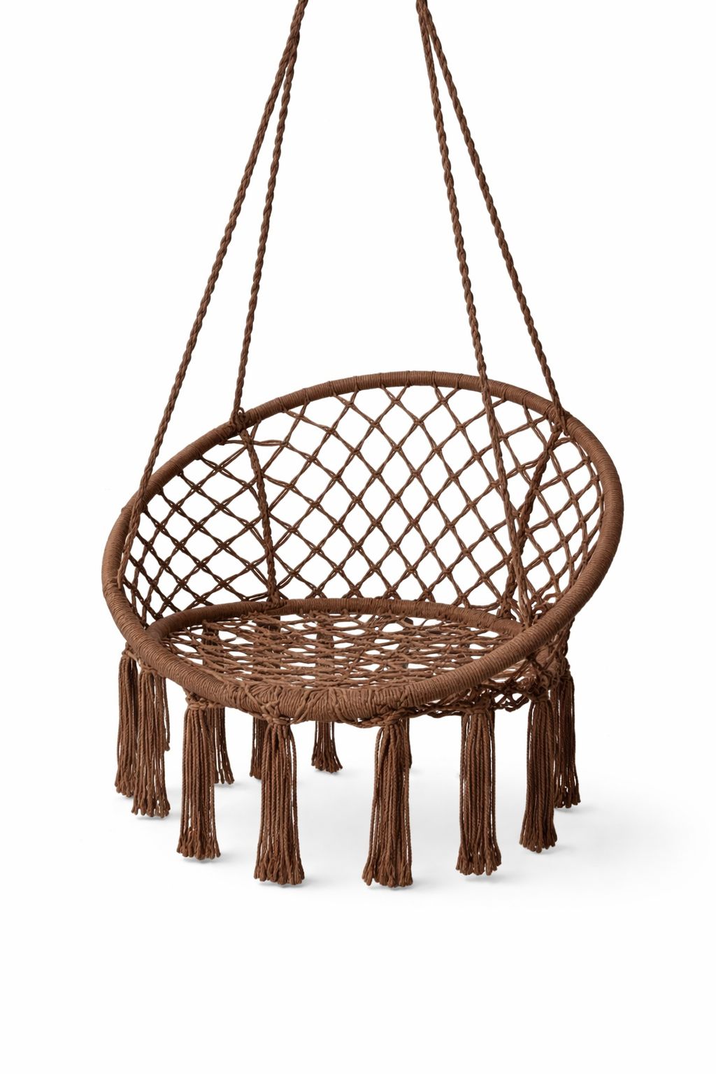 Leagan BOHO GARDEN 3+, Pentru Terasa și Gradina, Suport 125kg, Design Premium, Disponibil in Culori: Bej, Gri, Negru, Maro