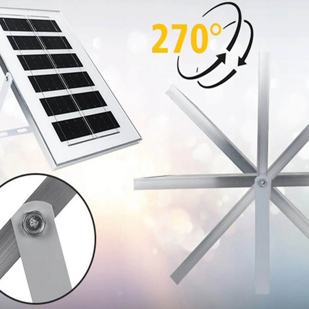 Lampă solară puternică, senzor crepuscular, telecomandă, Series M 3200W