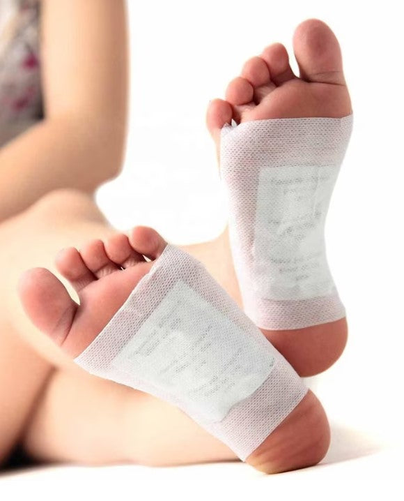 Plasturi KINOKI, pentru Detoxifierea Organismului, cu Turmalina, Vitamina C, E si Uleiuri Rafinate