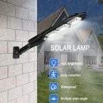 Set 2 x Lampa Solara stradala 90 LED-uri