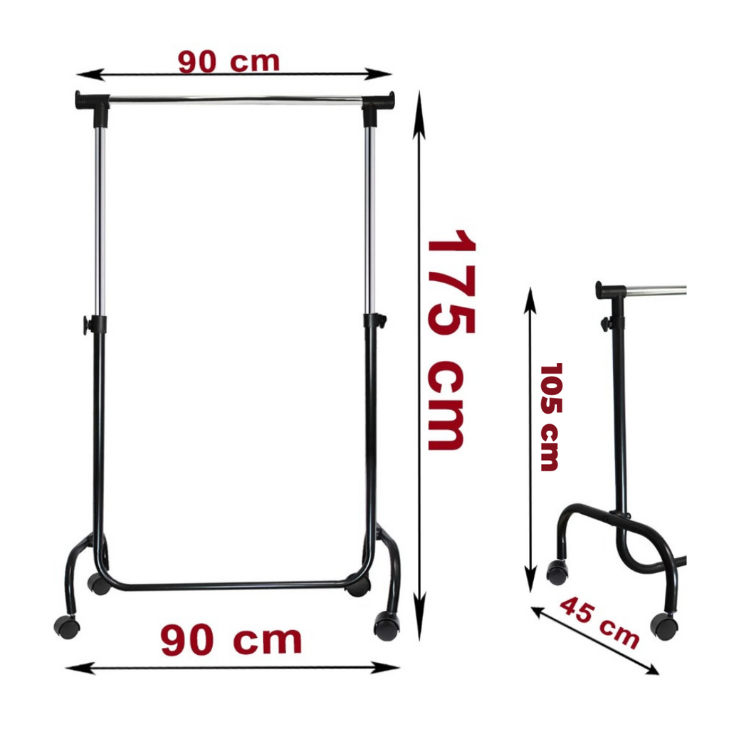 Suport Mobil pentru Haine – Organizează-ți Garderoba cu Stil și Eficiență!