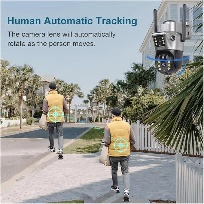 Cameră de Securitate 4G 8MP cu Alimentare Solară