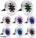 Set 4 Lampi Solare cu 8 Leduri