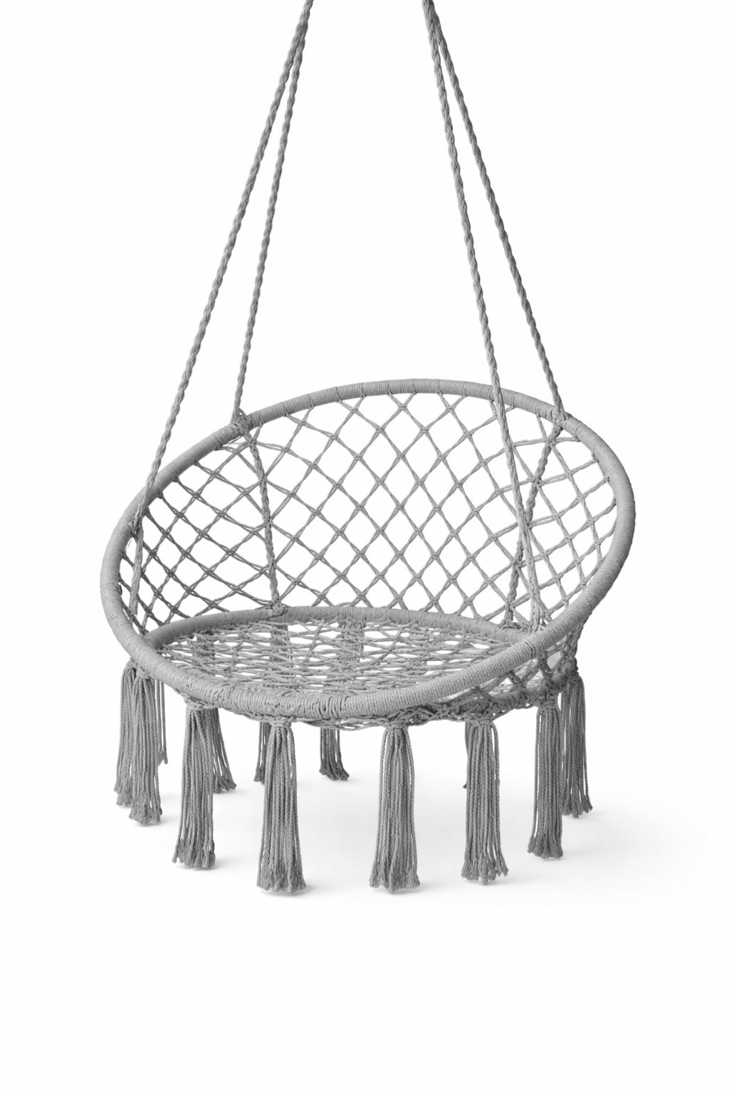 Leagan BOHO GARDEN 3+, Pentru Terasa și Gradina, Suport 125kg, Design Premium, Disponibil in Culori: Bej, Gri, Negru, Maro