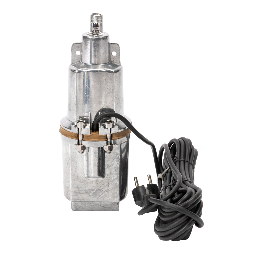 Pompă de Apă Submersibilă cu Vibrație VMP60 , 1000W, Debit 2400 l/h, Înălțime 60m, Bobinaj Cupru, Argintiu