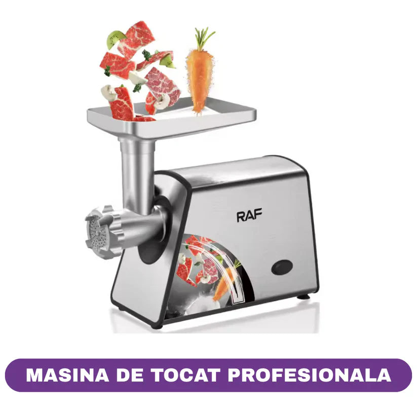 Mașină de Tocat Carne Profesională RAF R.3392 – Putere 2000W pentru Rezultate Perfecte