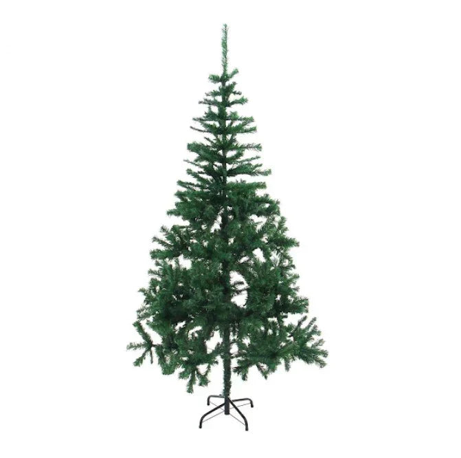 Brad de craciun 180cm, 380 frunze, 40x95 cm diametru picior + SET Complet accesorii pentru impodobit