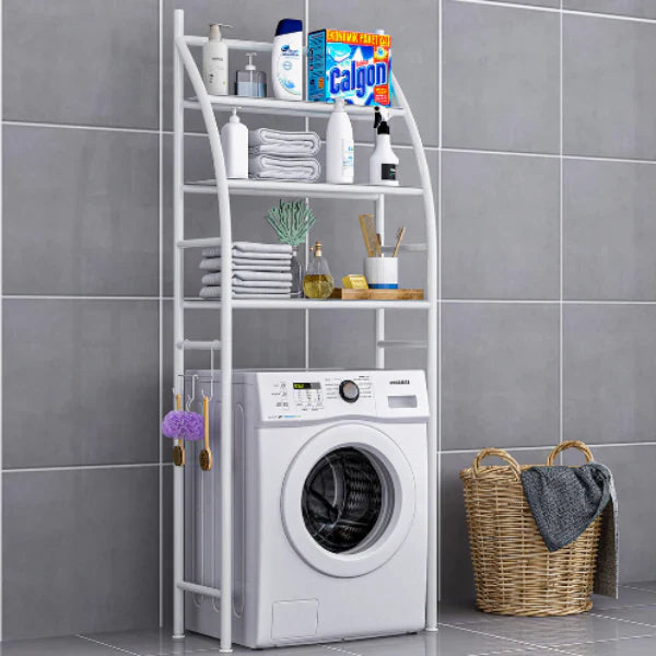 Raft depozitare peste masina de spalat/ WC  3 polite, etajera baie