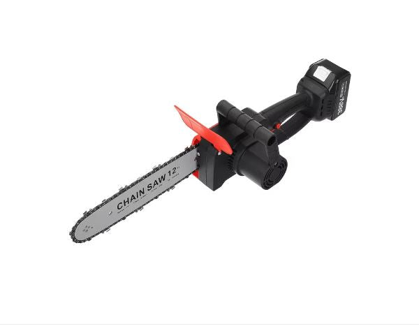 Drujba Electrica, Cu 2 x Lama 31 cm (12 INCH), 2 x Lant, 1 x Acumulator 48 V, Geanta De Transport CADOU
