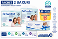 Pachet Promoțional: 2 BAXURI Scutece Adulți Dr. Comfort –  60 bucăți + cadou Servetele