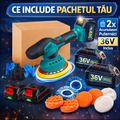 Aparat Polish Auto cu 2 acumulatori 36V, fara fir, portabil