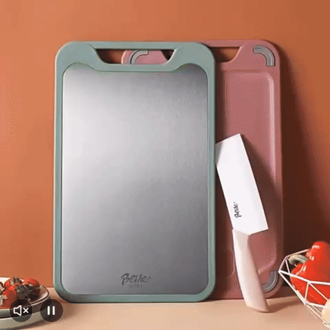 Fund De Tocat Profesional Din Otel Inoxidabil, 35 x 22 CM
