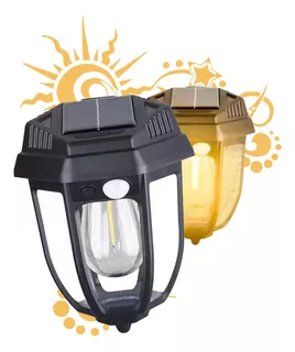 Set 4x Lampă Solară LED cu Senzor Tip Felinar– Iluminare Inteligentă pentru Terasa, Casa și Curte