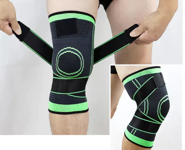 1+1 GRATIS: GENUNCHIERA ELASTICA 3D, AJUSTABILA, MARIME UNIVERSALA