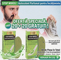 STOP MIROS! Set 20 + 20 GRATIS ! Autocolante parfumate pentru incaltaminte