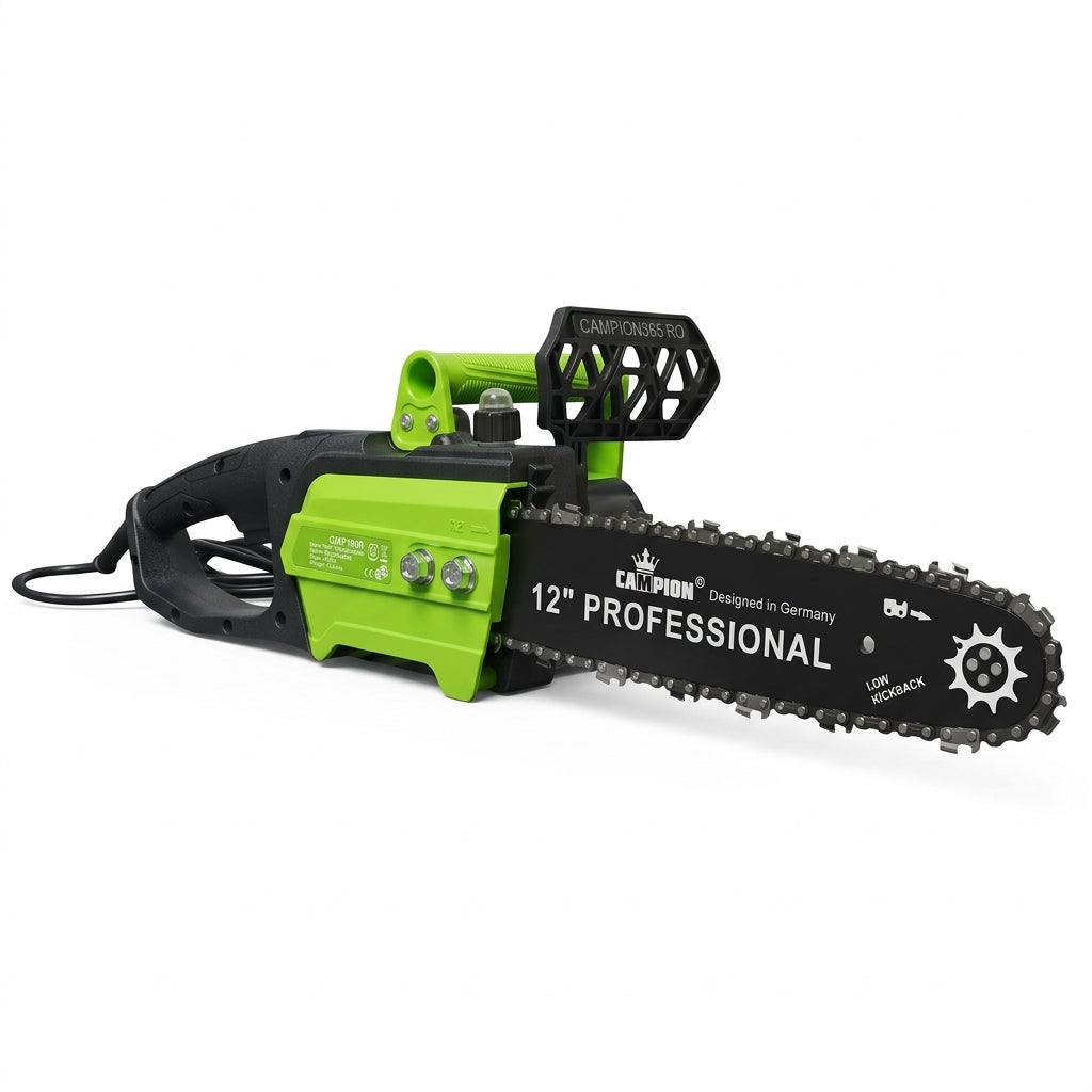 Drujbă Electrică CAMPION Professional, 3000W, Lamă 30 cm, Viteză 15 m/s, Ungere Automată