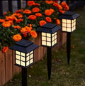 Set 10 Lampi Solare De Gradina Cu Iluminare Automata Pana La 10 Ore