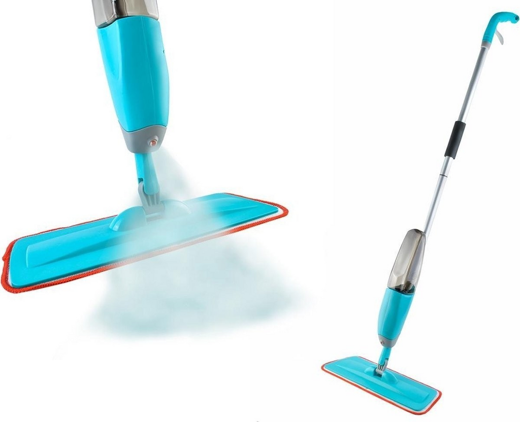 Mop Profesional ,Pulveluzare Apa, Portabil ,Microfibra + CADOU SURPRIZA