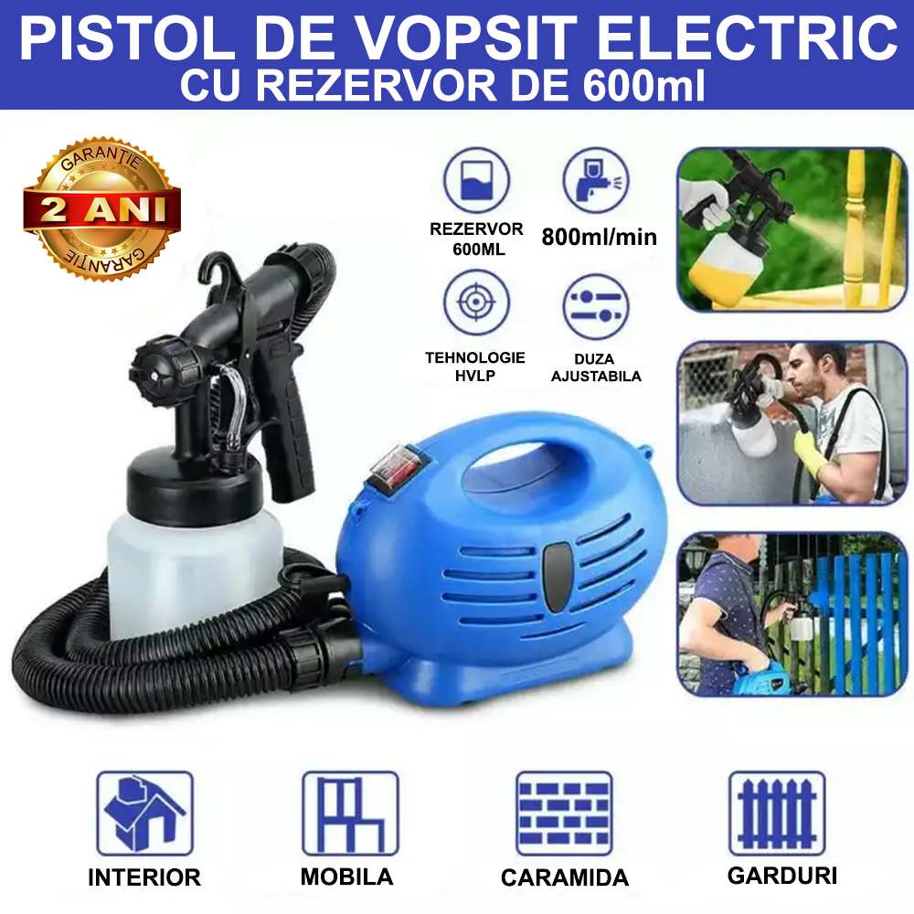 Aparat Pentru Vopsit Si Zugravit Rapid, Paint Zoom, Rezervor 600 ml