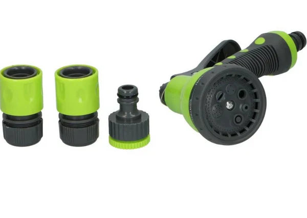 Furtun Profesional De Gradina, 15 m Lungime, Cu Pistol De Stropit, Rezistent La Intemperii si Raze UV, Flexibil