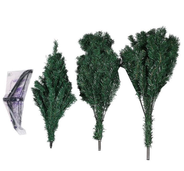 Brad artificial de lux, aspect natural, stabilitate grantata cu suport metalic,