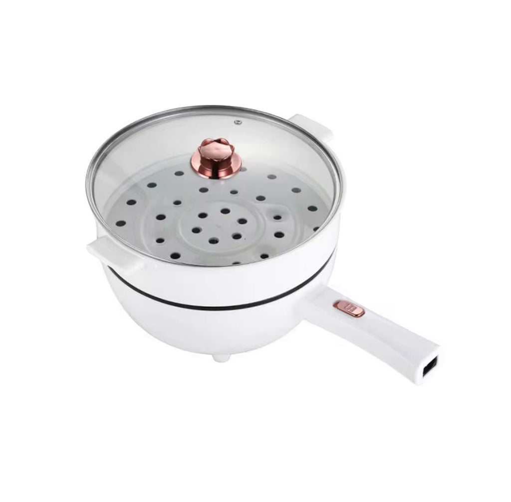 Tigaie Electrica Multifunctionala FRYING POT, Putere 1000W, Diametru 26 cm, Capacitate 3L