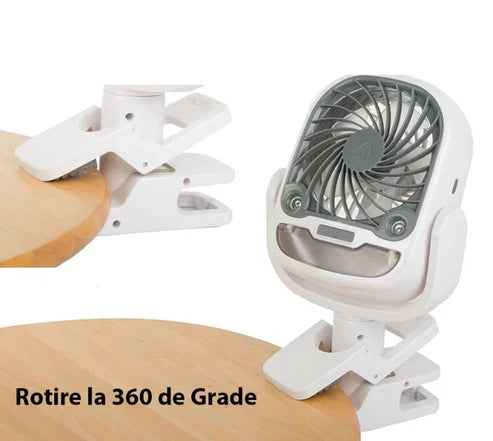 Mini Racitor Portabil Cu Apa Si Gheta Arctic Cool 360° Ideal Pentru Cort, Carucior Bebe
