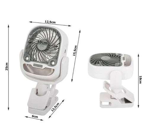 Mini Racitor Portabil Cu Apa Si Gheta Arctic Cool 360° Ideal Pentru Cort, Carucior Bebe